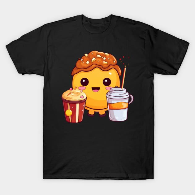 Donut kawaii  junk food T-Shirt cute  funny T-Shirt by nonagobich